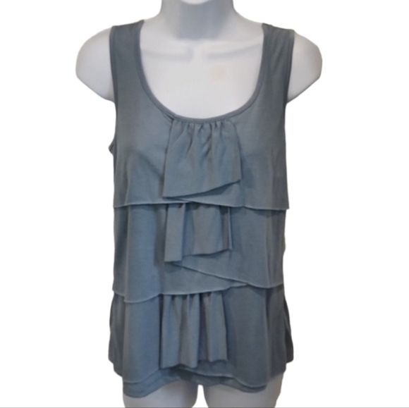Talbots Tops - Talbots NWT Tiered Ruffle Front Top
